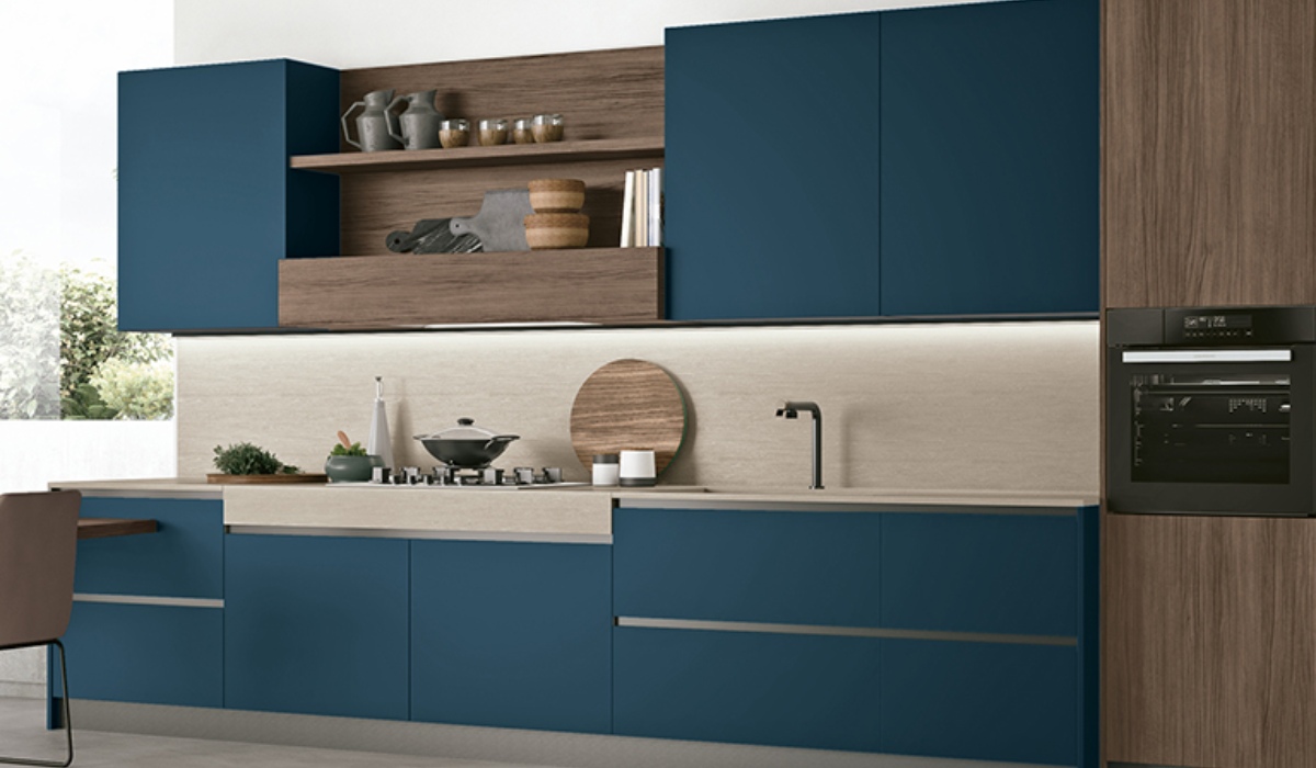 Blu in cucina: come usarlo quali tonalità scegliere