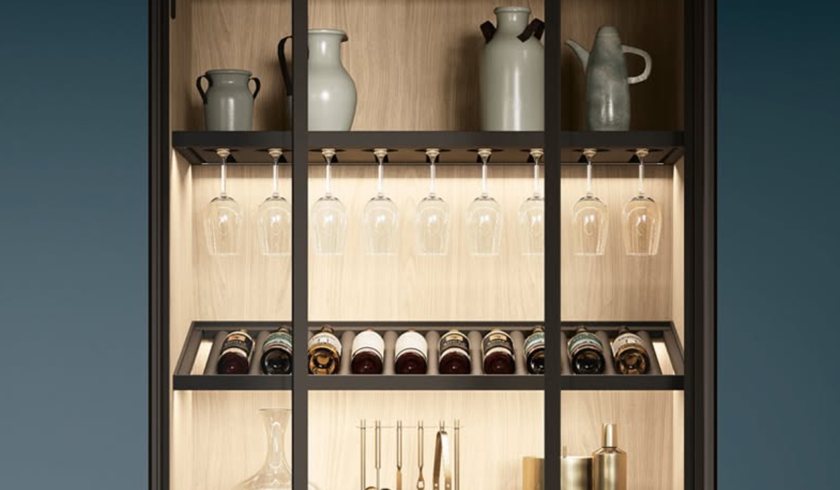 Cantina a vista cucina Bologna: come integrarla in casa