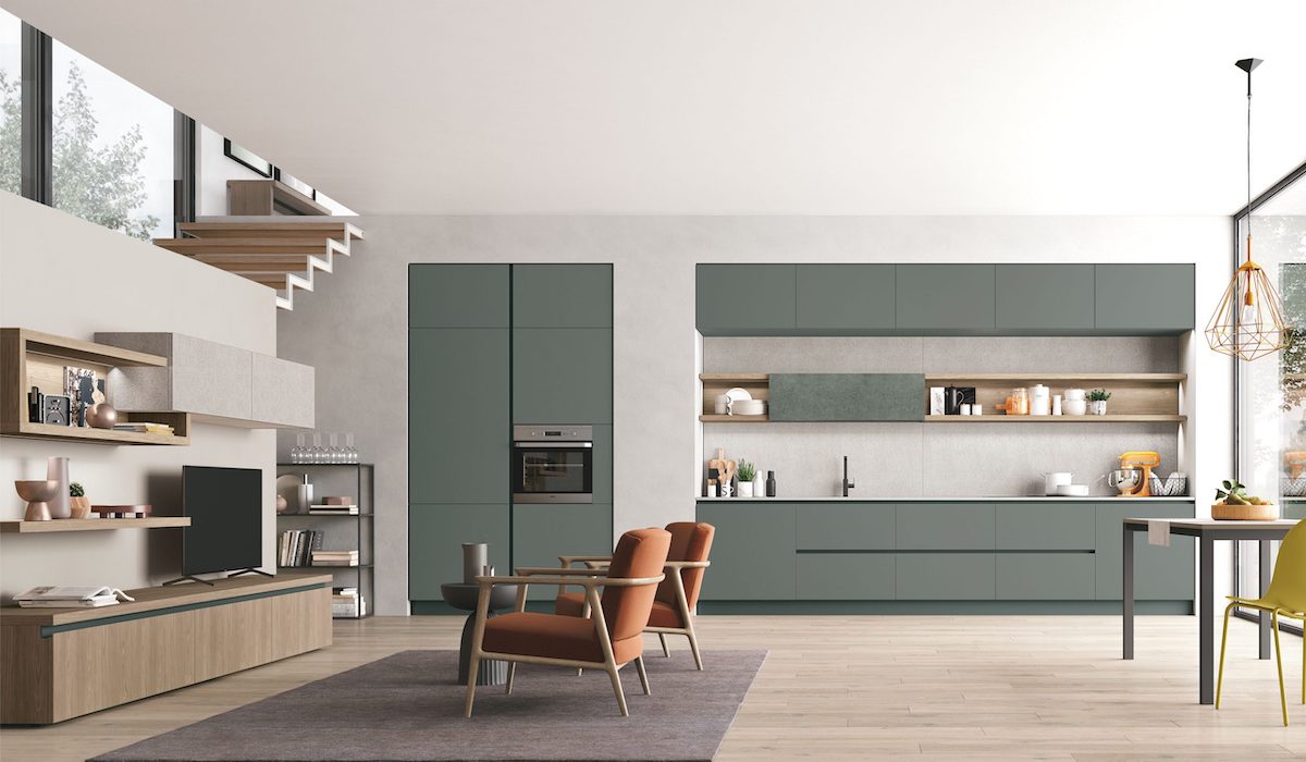Cappa integrata cucina a Bologna