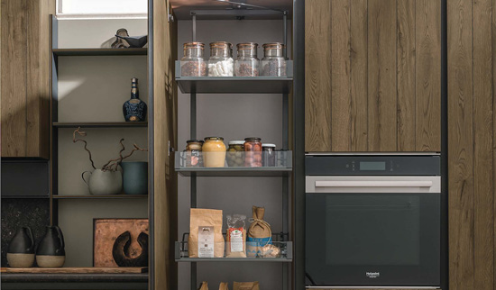 Come organizzare i pensili da cucina