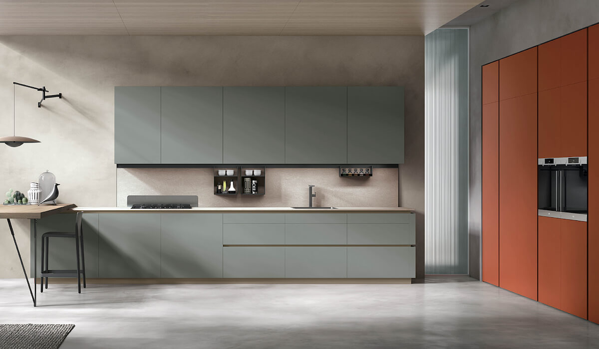 Cucina arancione a Bologna