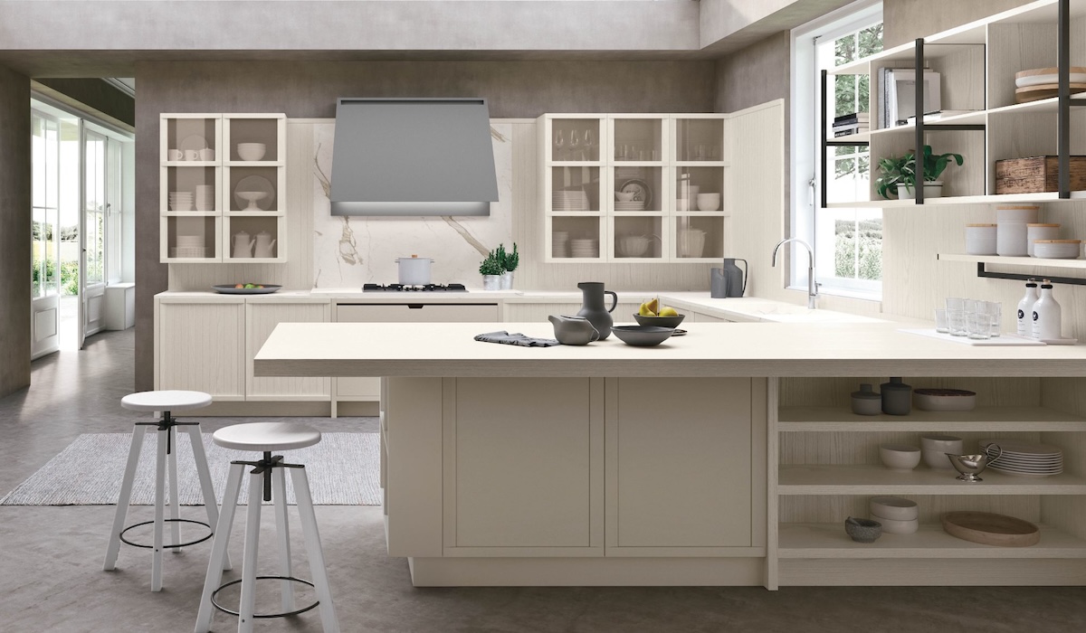 Cucina chiara Bologna: luminosità e design essenziale