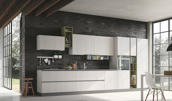 Cucina industrial chic a Bologna: l’eleganza grezza