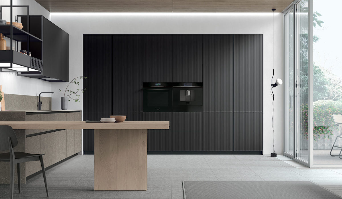 Cucina total black Bologna: eleganza e stile