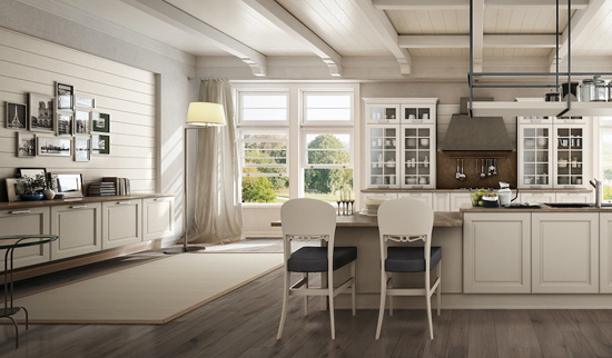 CUCINE CLASSICHE BIANCHE A BOLOGNA: SEMPLICITÀ ED ELEGANZA