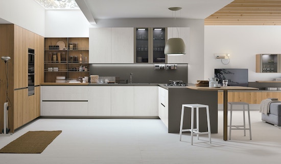Idee per cucine ad U a Bologna