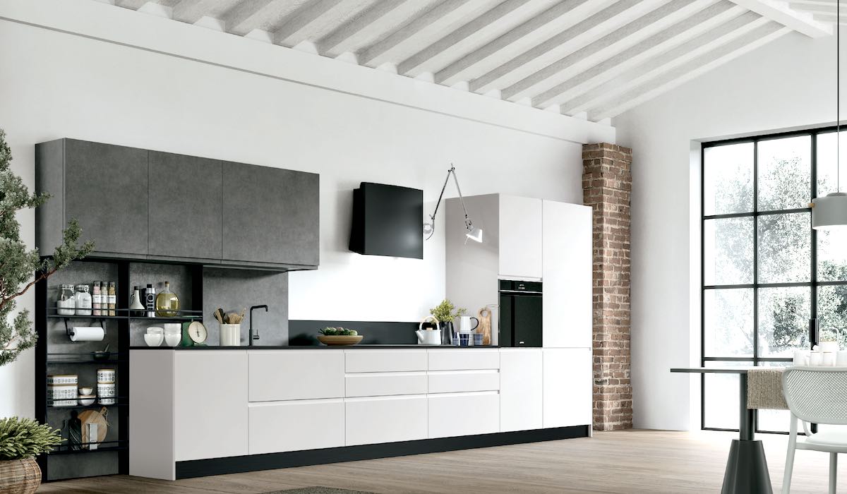 Rinnovare la cucina lineare a Bologna
