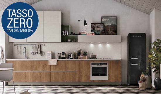 TASSO ZERO SULLE CUCINE DI STOSA BOLOGNA