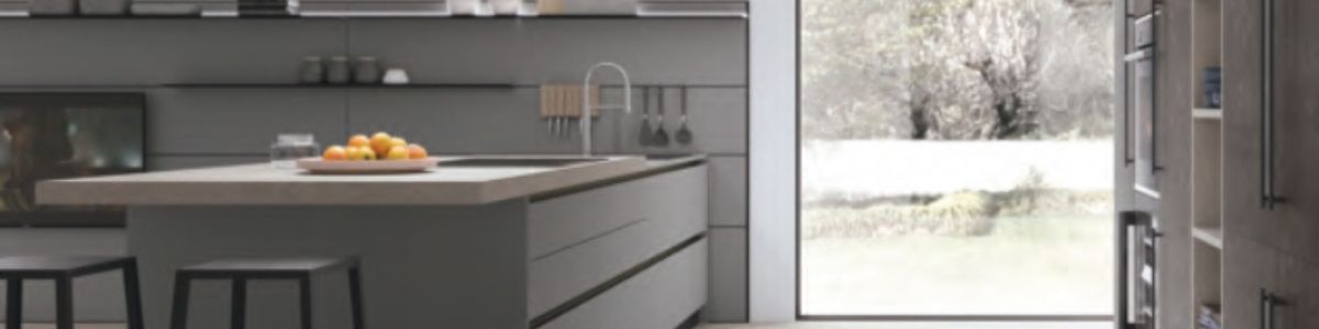 Cucina lineare doppia Bologna: più spazio e funzionalità
