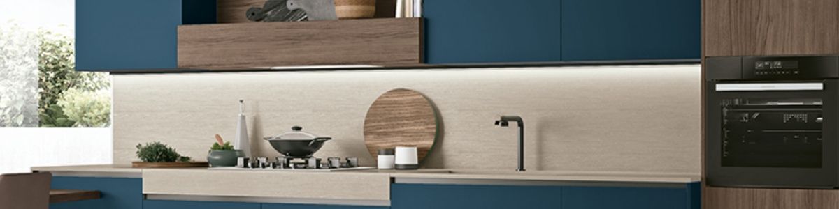 Blu in cucina: come usarlo quali tonalità scegliere