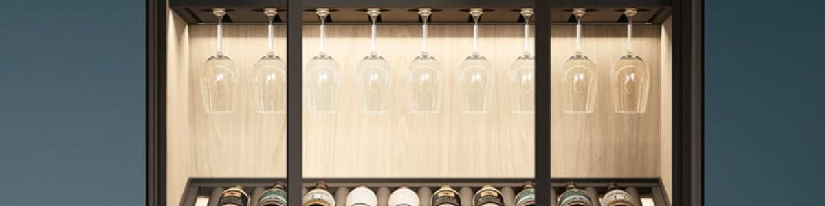 Cantina a vista cucina Bologna: come integrarla in casa