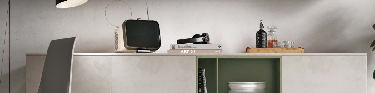 Open space cucina soggiorno rettangolare Bologna: tante idee