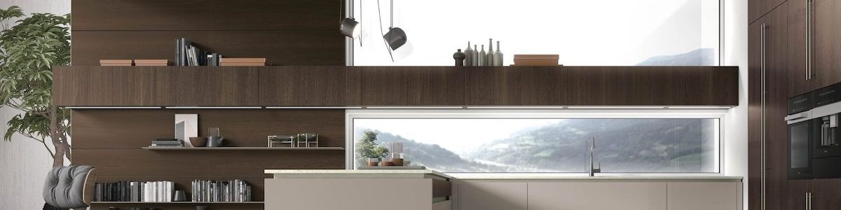 Cucine con penisola moderna Bologna: praticità e bel design
