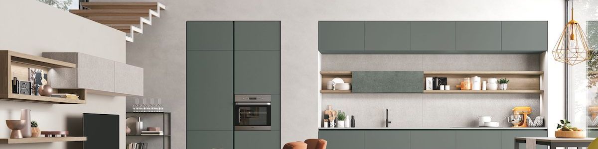 Cucina su una sola parete Bologna: una soluzione flessibile