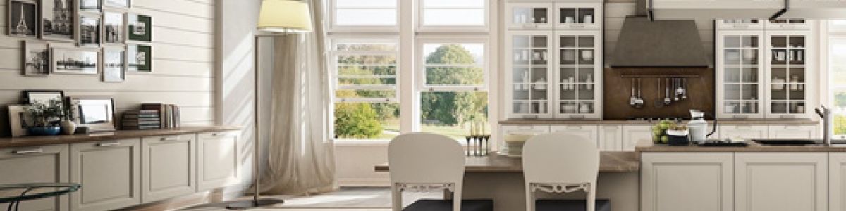 cucine classiche bianche a bologna: semplicità ed eleganza