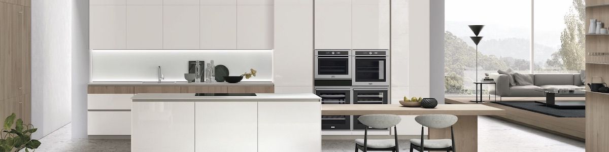 Cucina color panna a Bologna