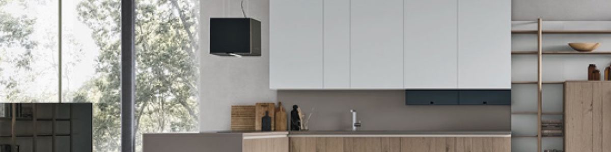 cucina e living open space a bologna