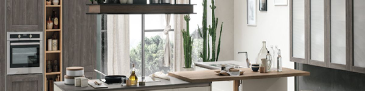 cucina con top in okite a bologna - stosa cucine