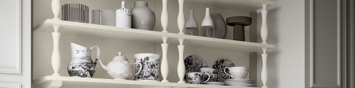 Parete attrezzata classica a Bologna