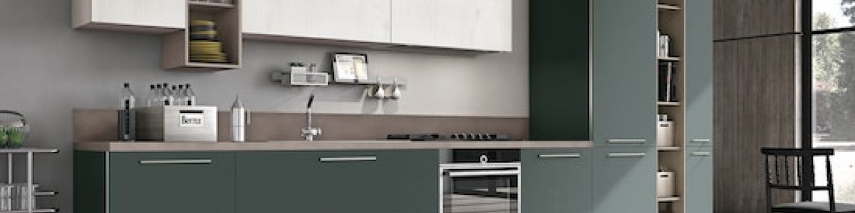 cucina verde a bologna: il colore perfetto per ogni stile
