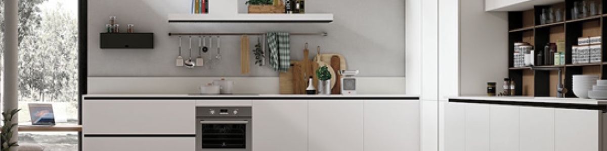 la lavatrice in cucina - stosa bologna